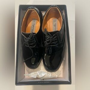Tip Top Kids Black Dress Shoes